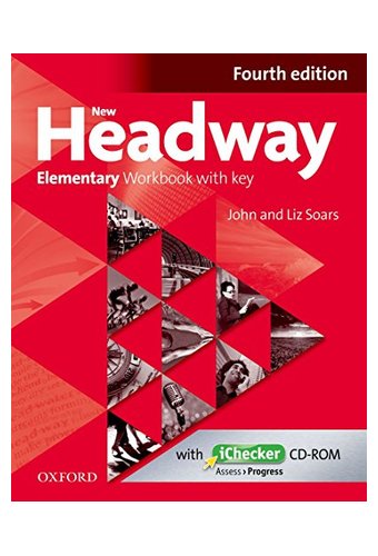 New Headway: ElementaryA1- A2: Workbook + IChecker With Key.Хедвей элементари.4-изд. Рабочая тетрадь  с диском