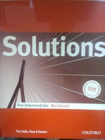 Solutions.  А2 – Pre-Intermediate Worck Book.Солюшн пре-интермедиат  рабочая тетрадь